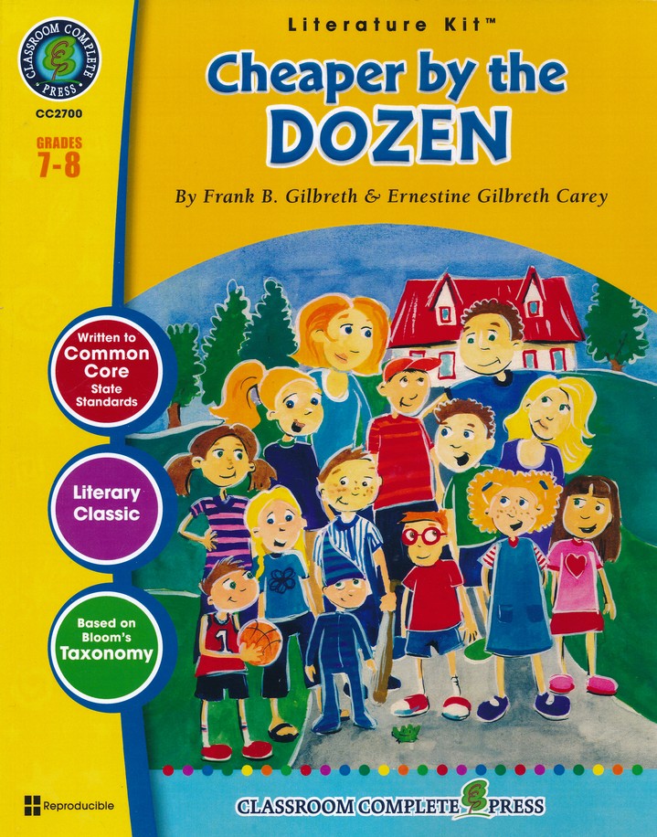 Cheaper by the Dozen (Frank B. Gilbreth) Literature Kit