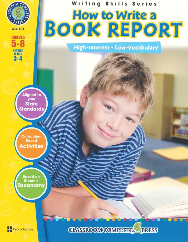 How to Write a Book Report Grades 5-8