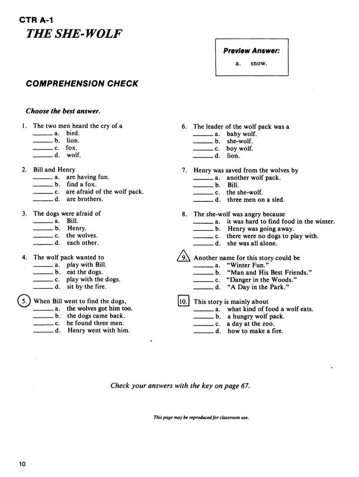 White Fang Edcon Workbook, Level 1