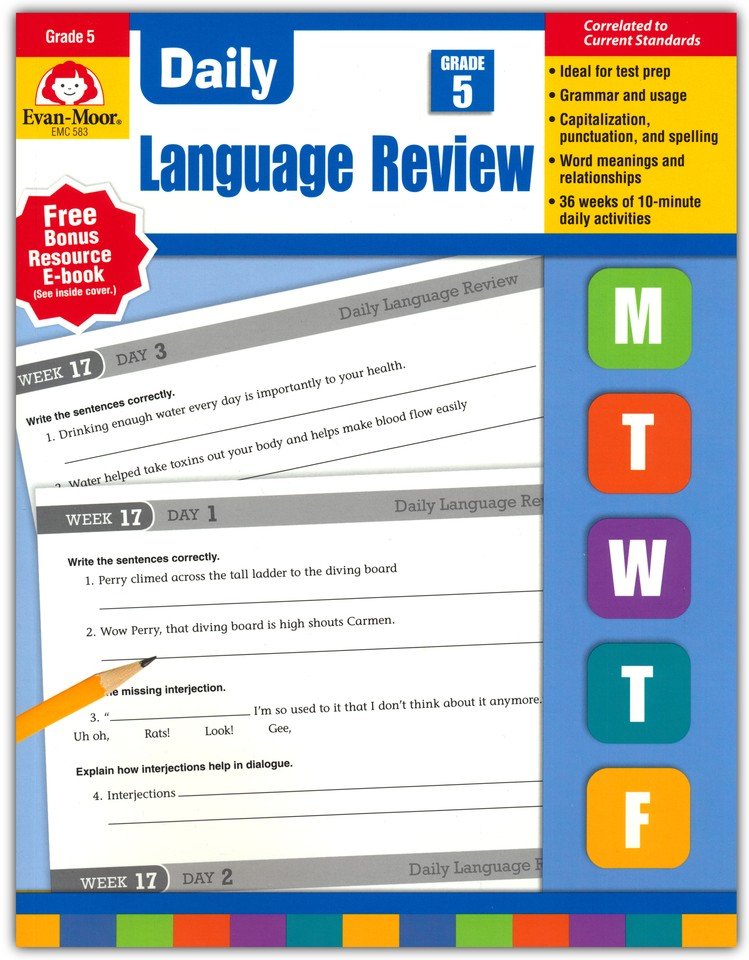 Daily Language Review, Grade 5 (2015 Revised Edition)