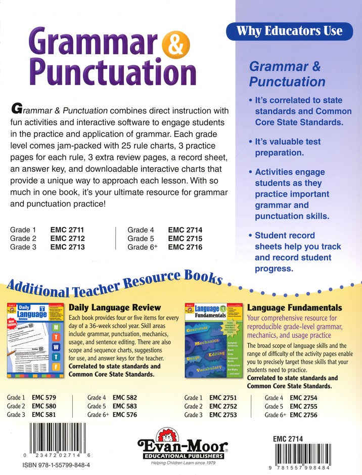 Grammar & Punctuation Grade 4