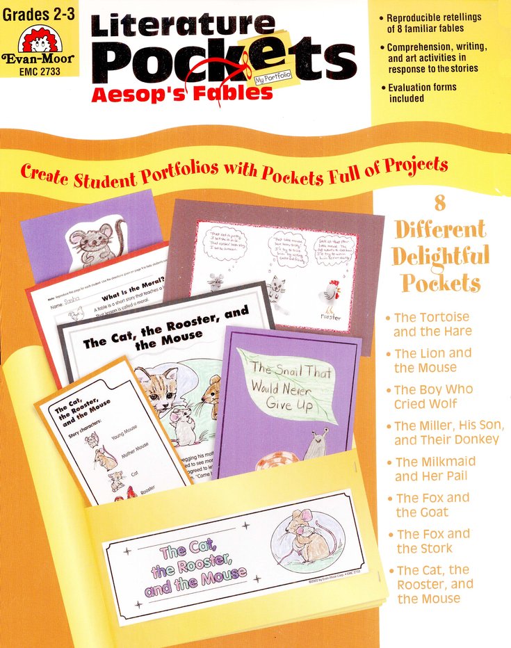 Literature Pockets: Aesop's Fables, Grades 2-3