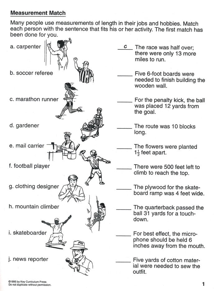 Key to Measurement, Book #1