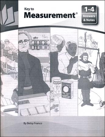 Key to Measurements Answers & Notes Books 1-4