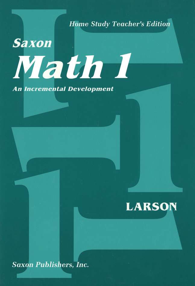 Saxon Math 1, Home Study Kit