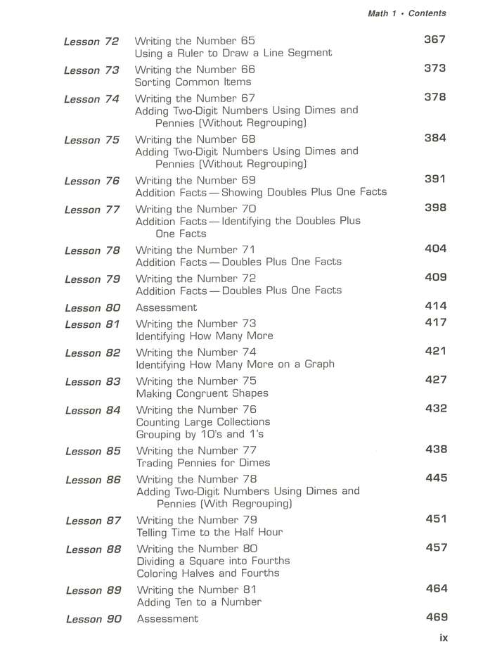 Saxon Math 1, Home Study Kit