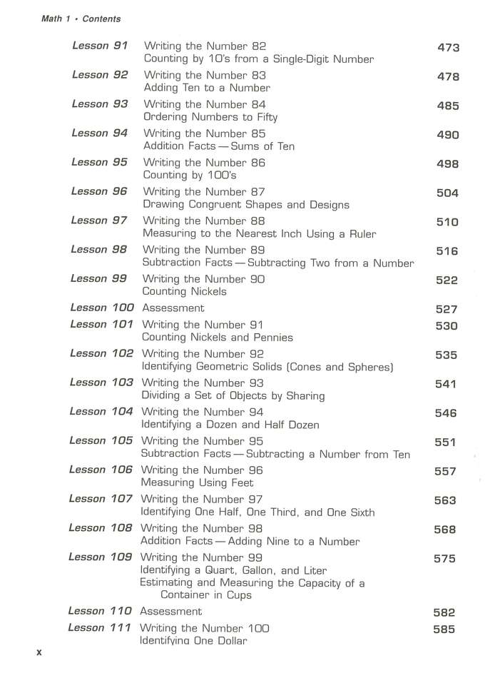 Saxon Math 1, Home Study Kit