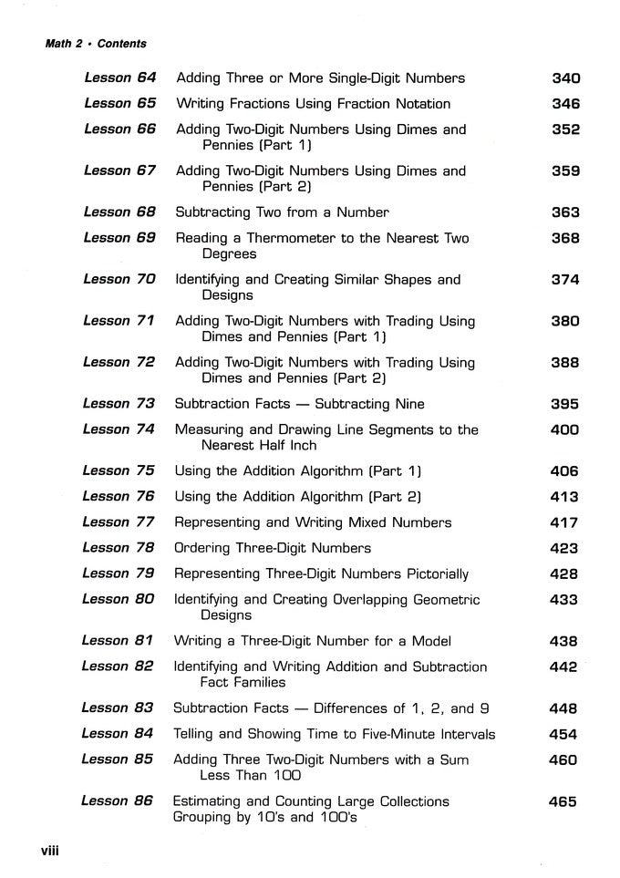 Saxon Math 2, Home Study Kit