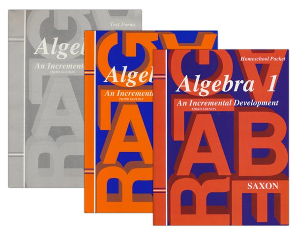 Saxon Algebra 1 Home Study Kit Third Edition