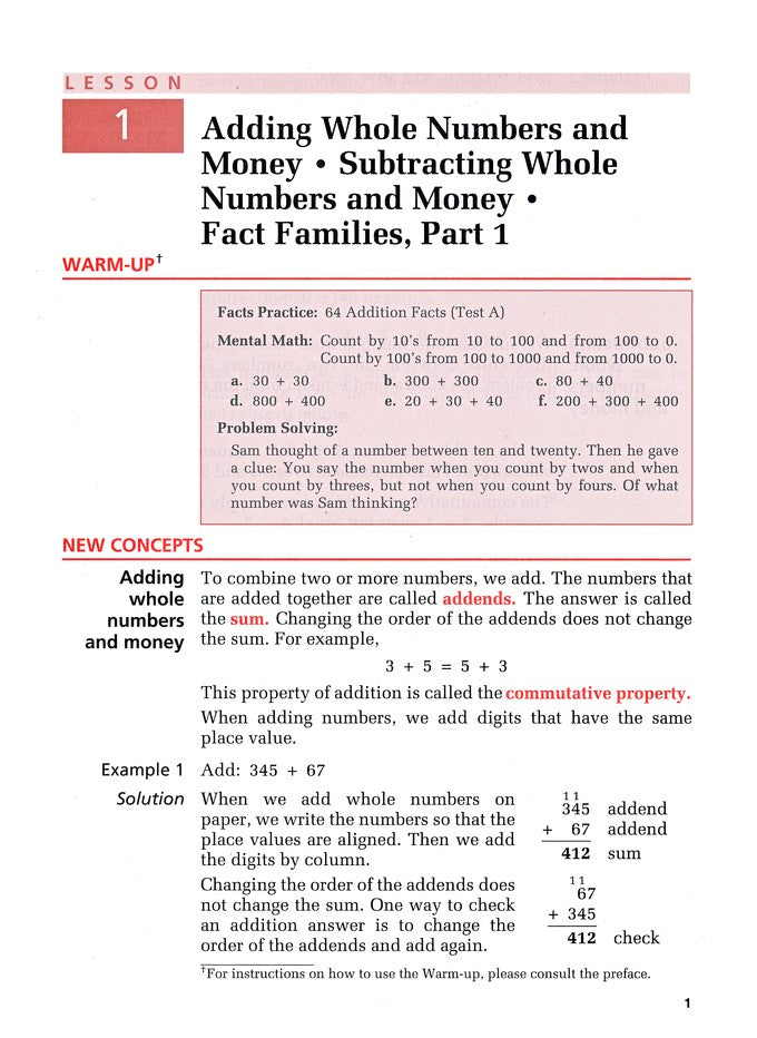 Saxon Math 7/6 Home Study Kit, 4th Edition