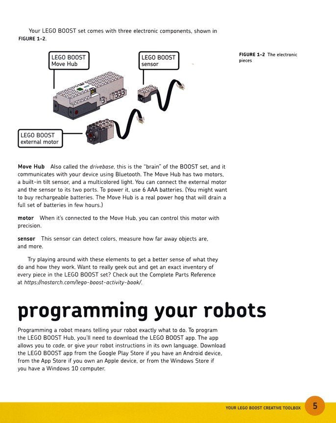 The LEGO BOOST Activity Book