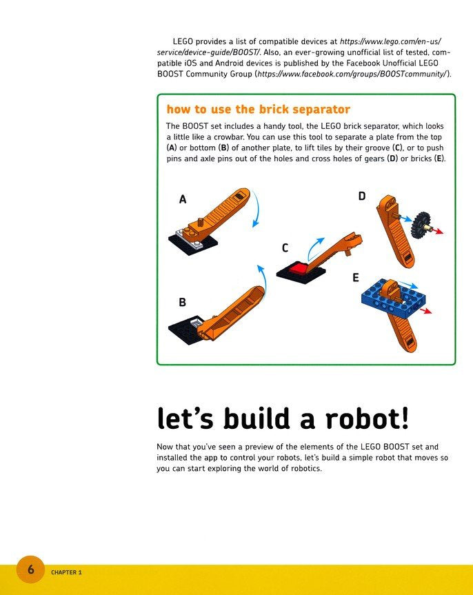 The LEGO BOOST Activity Book