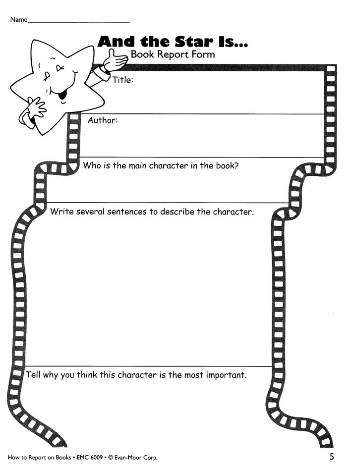 How to Report on Books, Grades 3-4