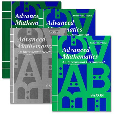 Saxon Advanced Math Homeschool Kit with Solutions Manual, 2nd Ed.