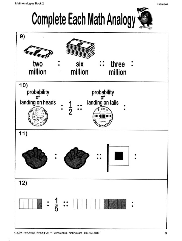 Math Analogies Level 2