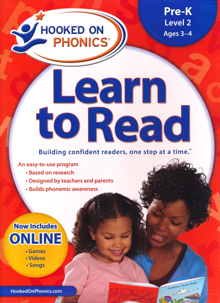 Hooked On Phonics: Learn To Read Pre-K Level 2