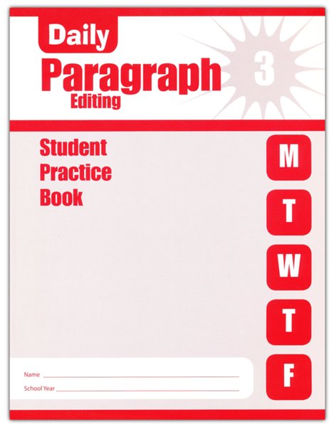 Daily Paragraph Editing, Grade 3 Student Workbook