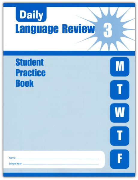 Daily Language Review, Grade 3 Student Workbook