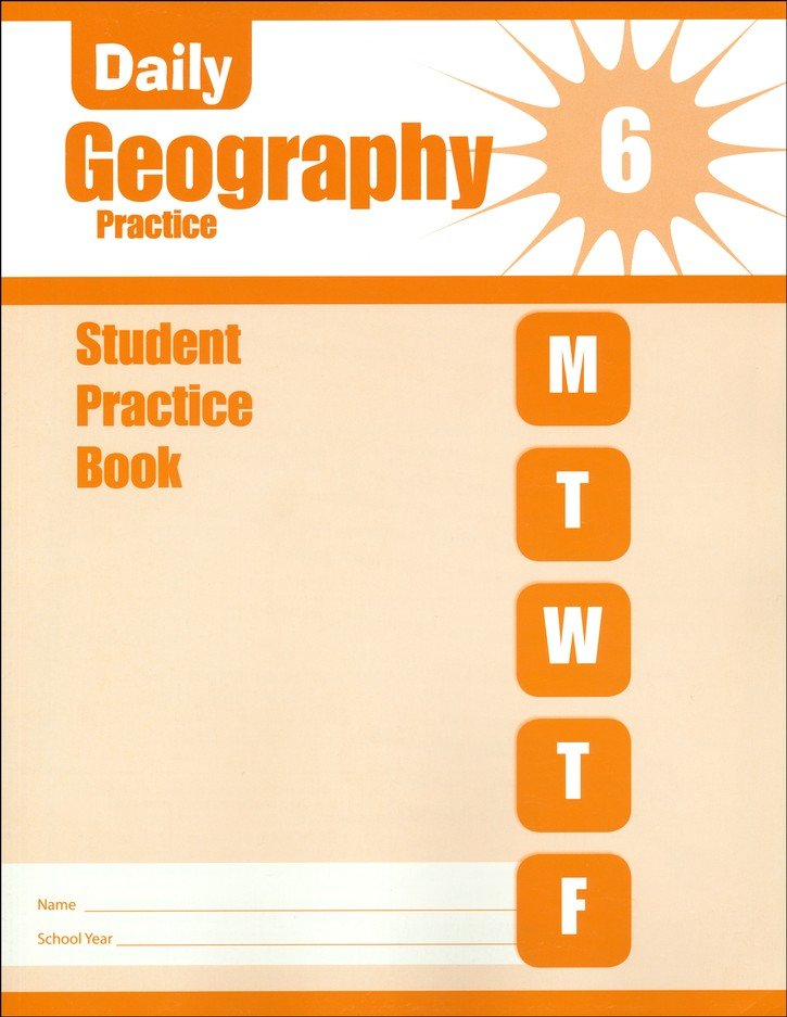 Daily Geography Practice, Grade 6 Student Workbook