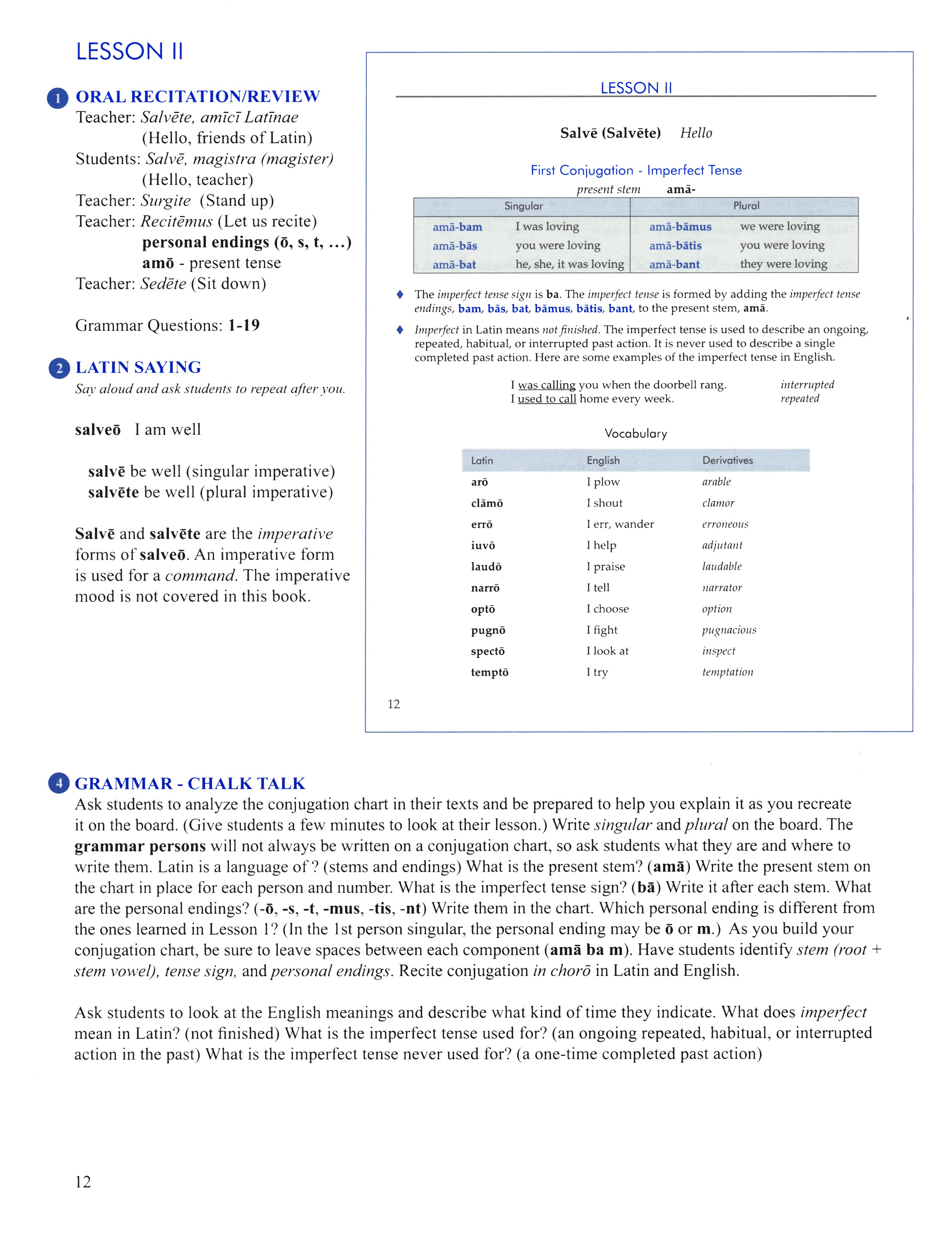 First Form Latin Teacher Manual (Charter Version)