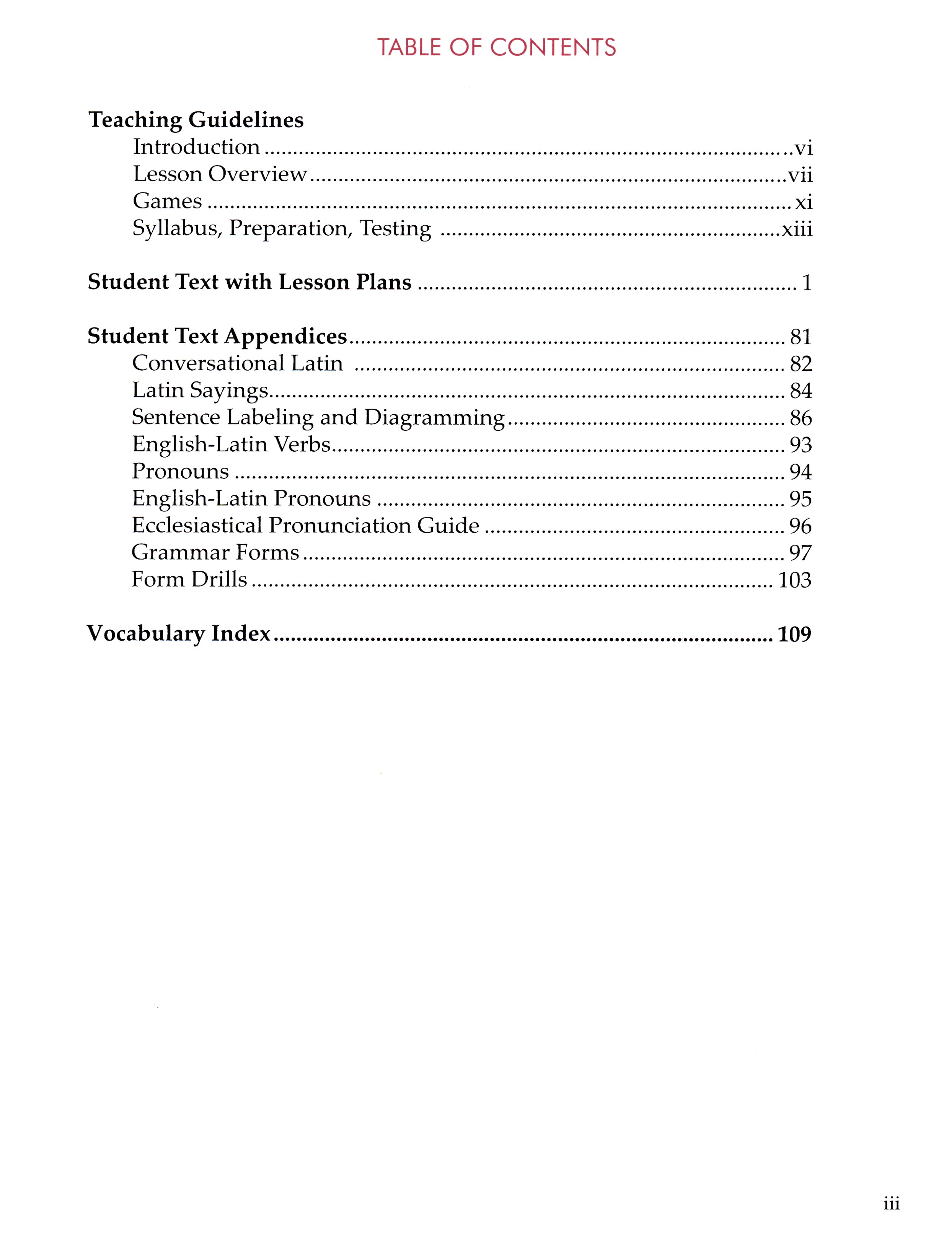 Second Form Latin Teacher Manual (Charter Version)