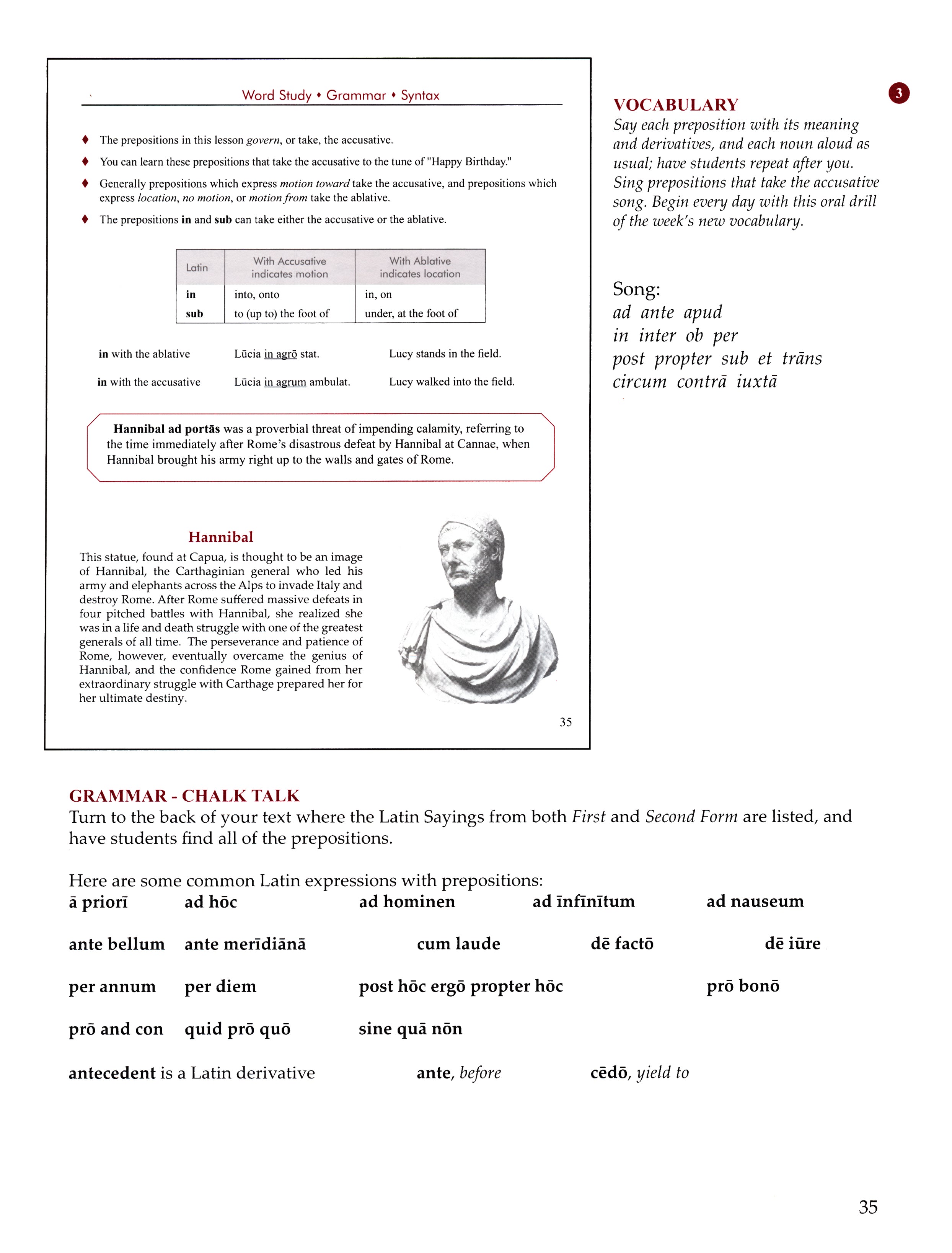 Second Form Latin Teacher Manual (Charter Version)