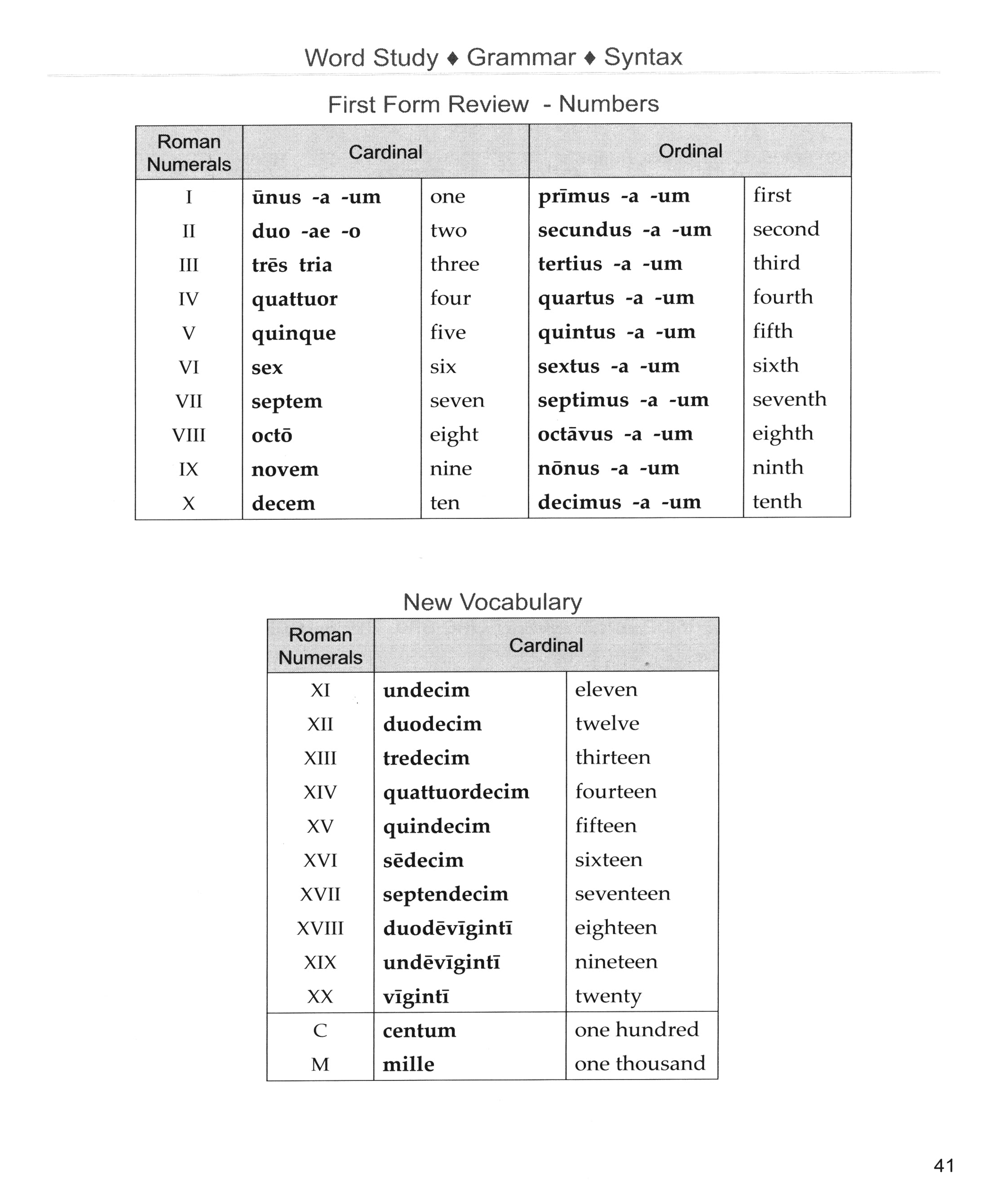 Third Form Latin Student Text (Charter Version)