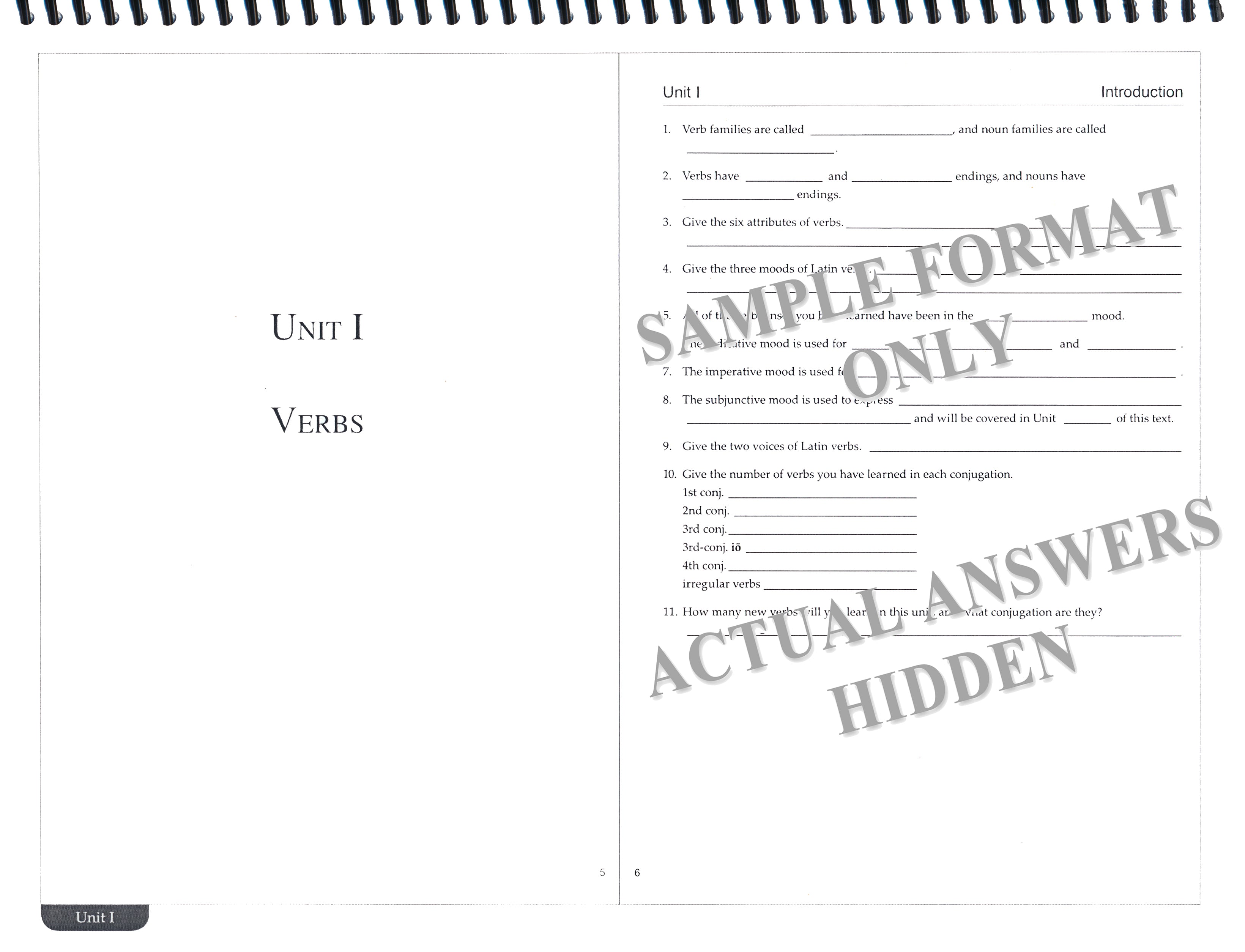 Third Form Latin Teacher Key (for Workbook, Quizzes, and Tests; Charter Version)