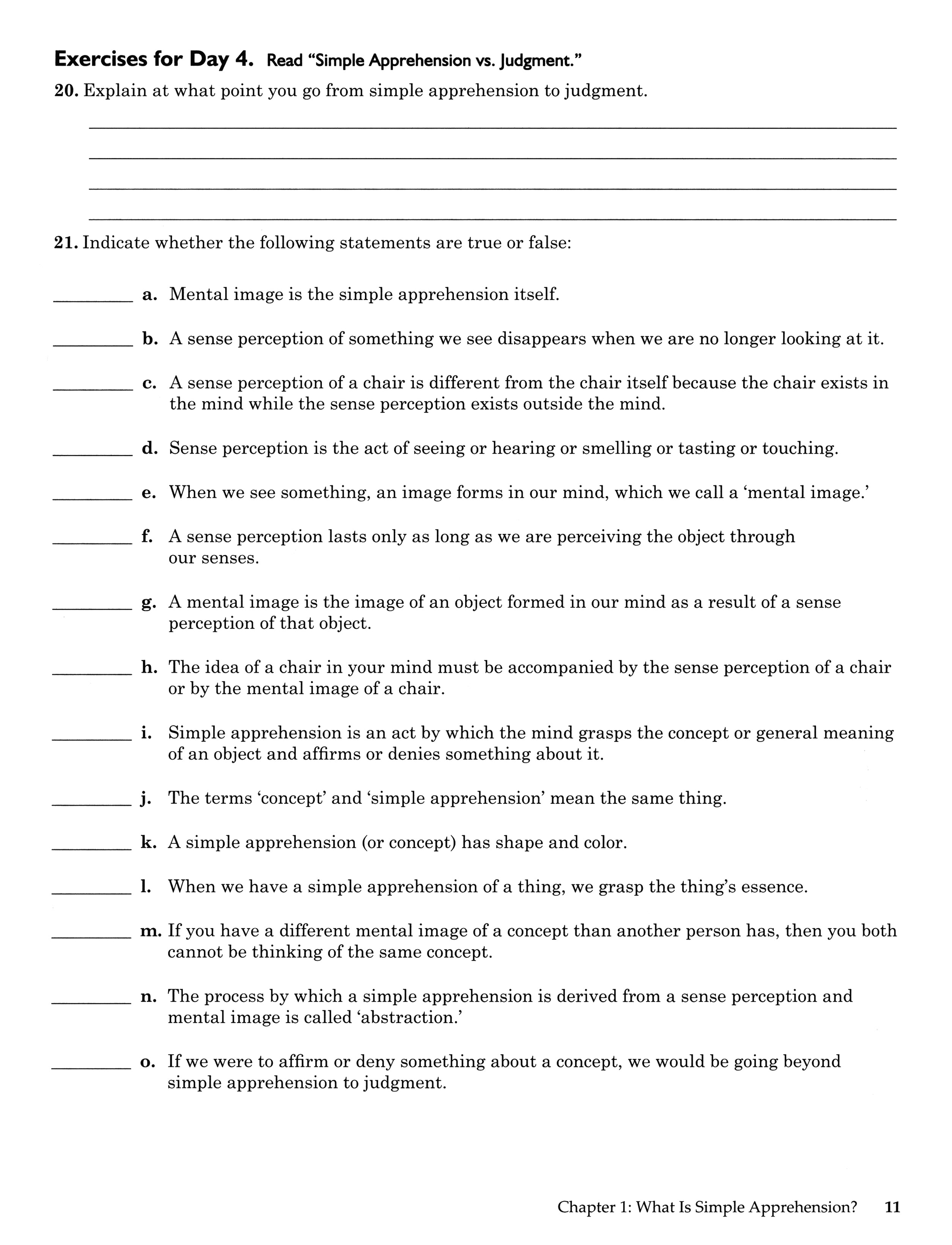 Traditional Logic 1 Student Workbook (2nd Edition; Charter Version)