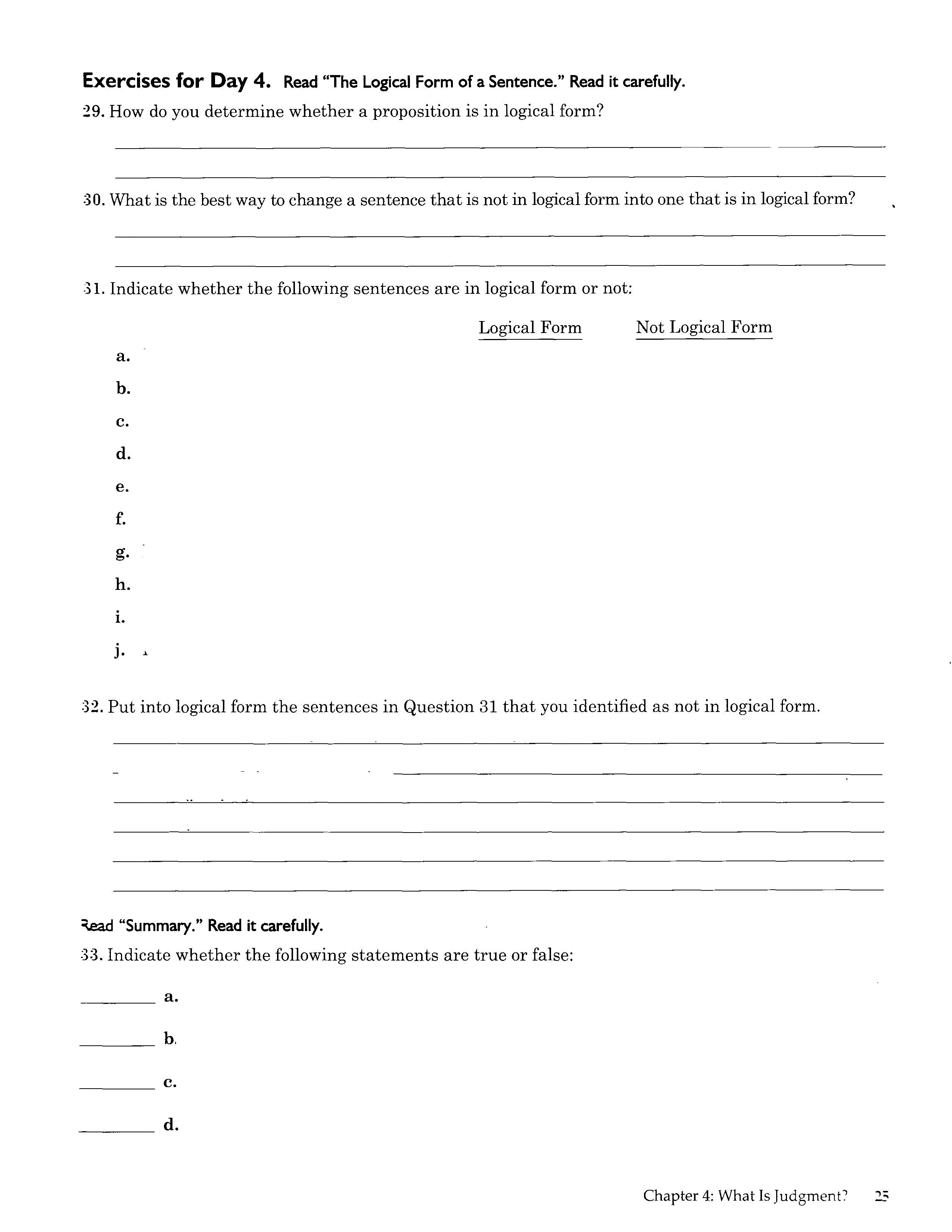 Traditional Logic 1 Teacher Key (2nd Edition; Charter Version)