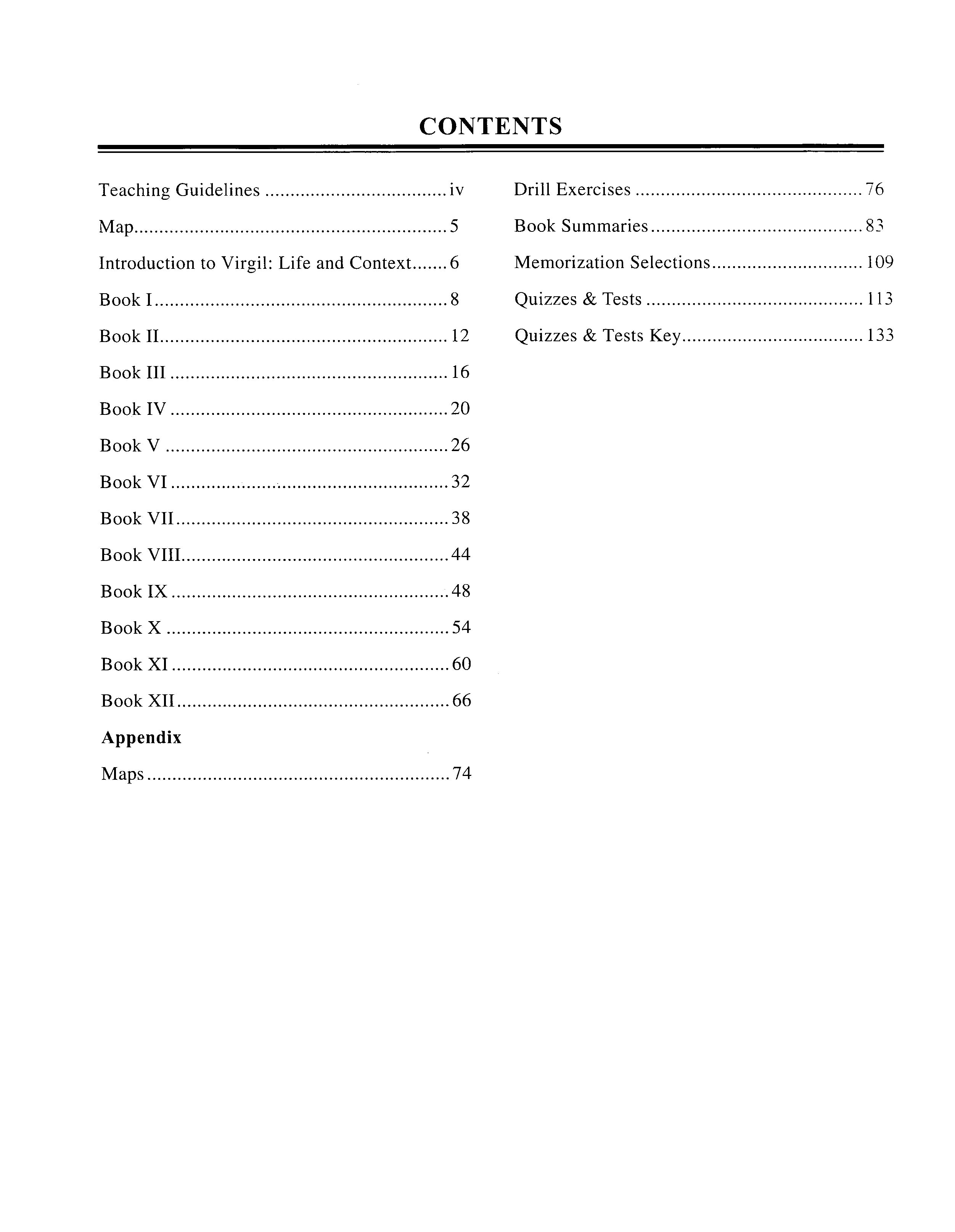 Aeneid Teacher Guide (Charter Version)