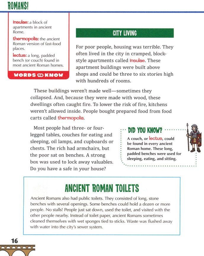 Ancient Civilizations: Romans!