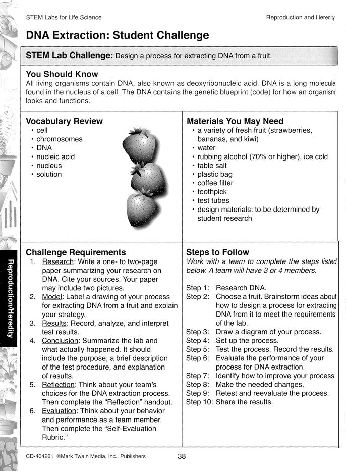 STEM Labs for Life Science, Grades 6-8