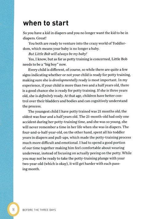 Potty Training in 3 Days: The Step-by-Step Plan for a Clean Break from Dirty Diapers