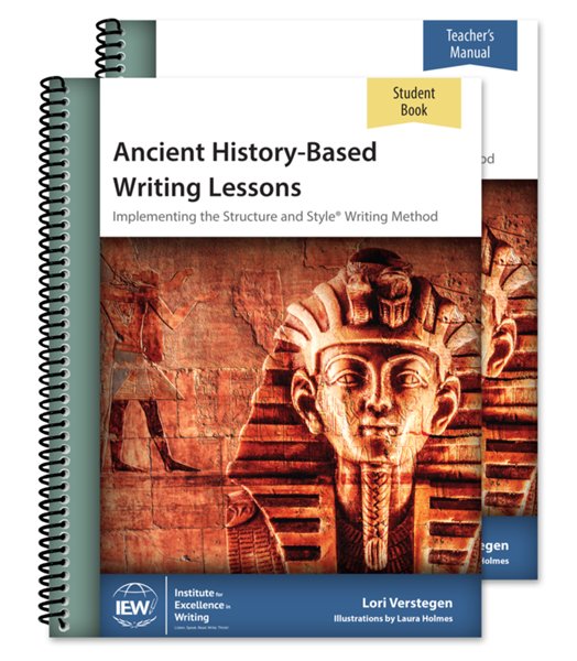 Ancient History-Based Writing Lessons Teacher/Student Combo (6th Edition)