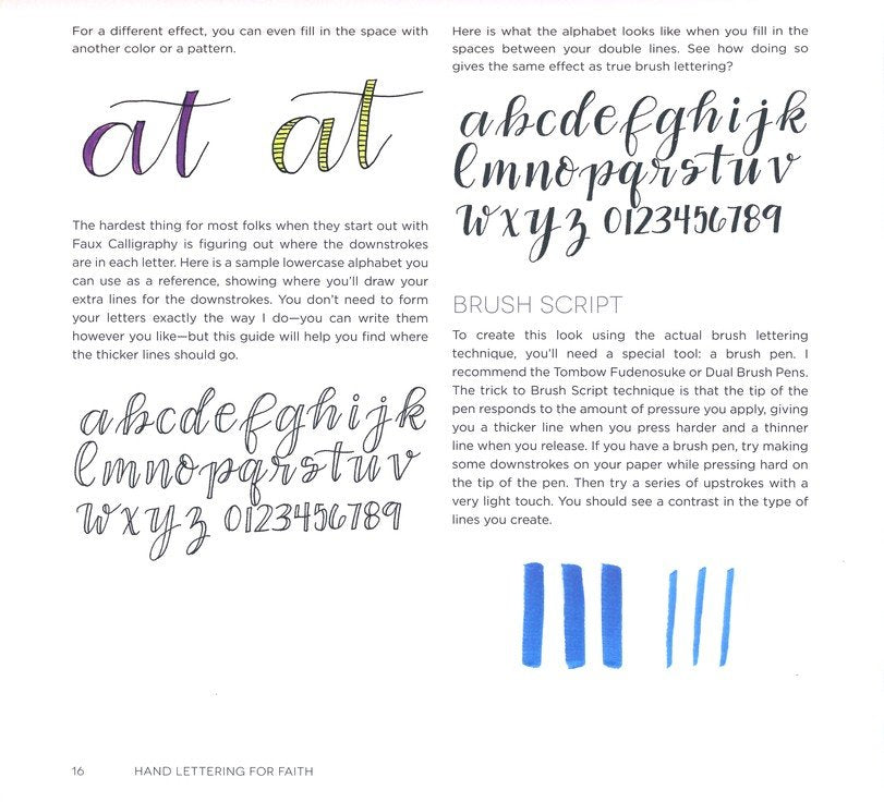 Hand Lettering for Faith: A Christian Workbook for Inspiring Lettered Art