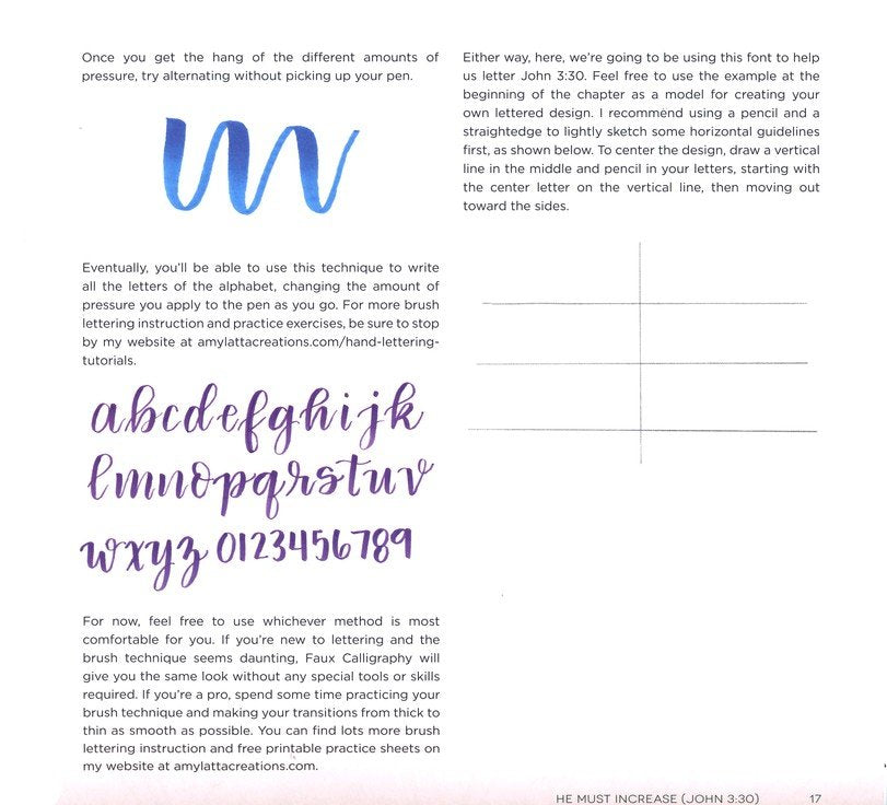 Hand Lettering for Faith: A Christian Workbook for Inspiring Lettered Art