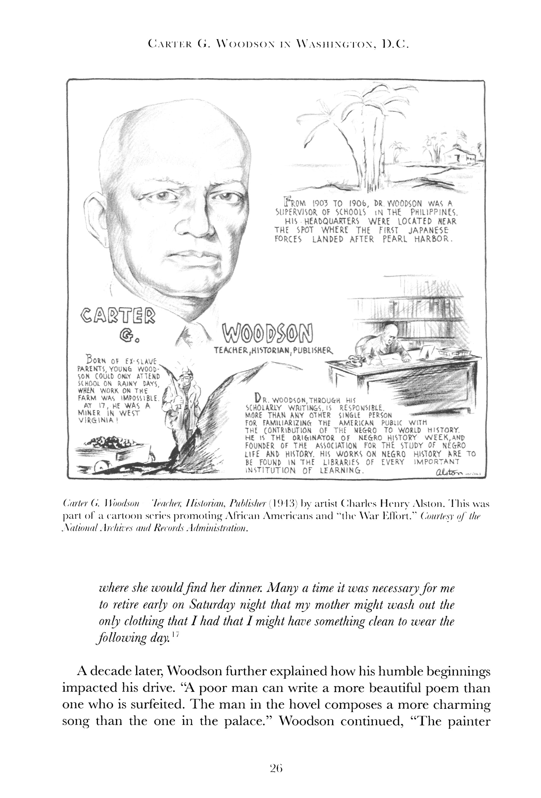 Carter G. Woodson in Washington, D.C.