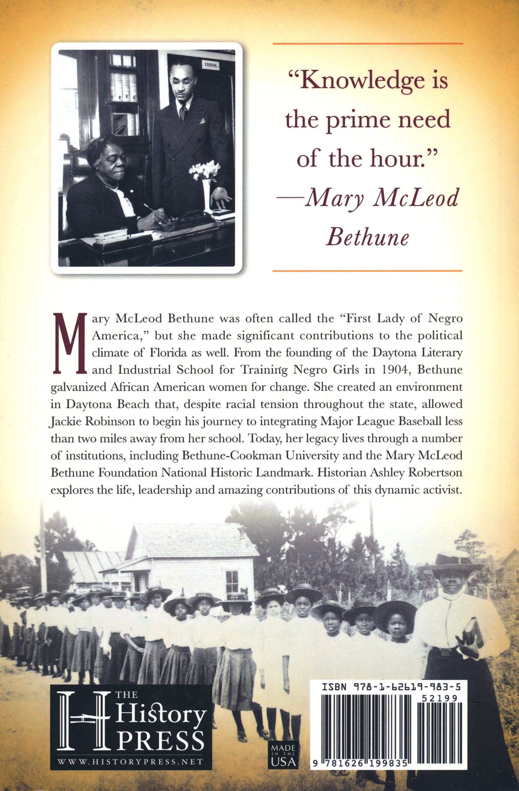 Mary McLeod Bethune in Florida