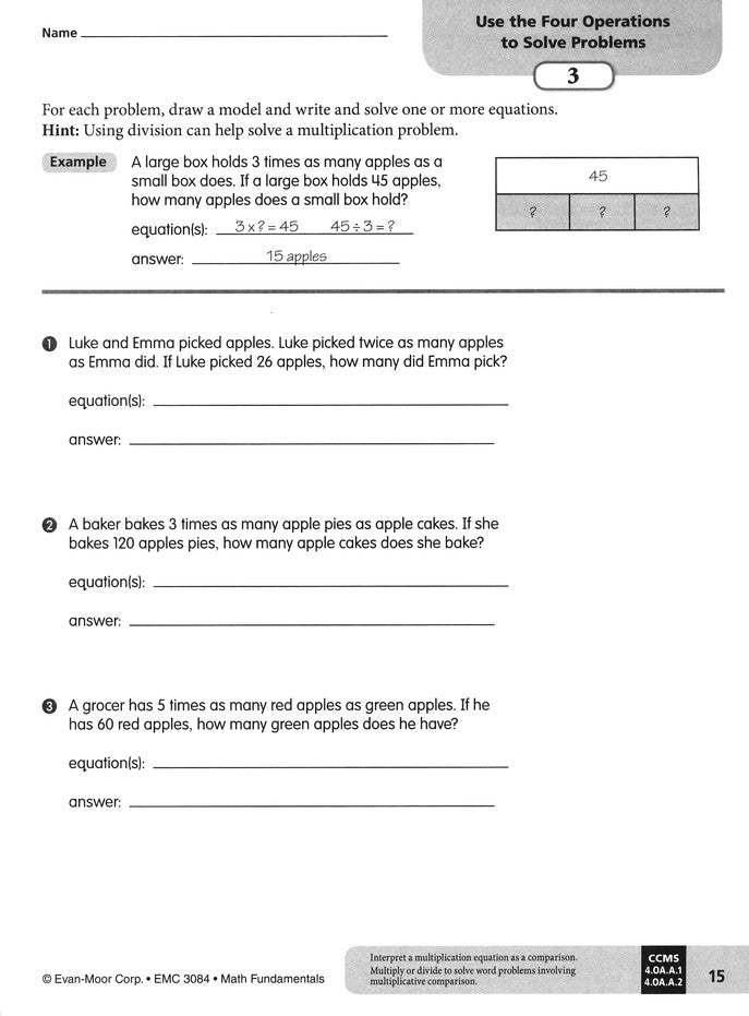 Math Fundamentals Grade 4