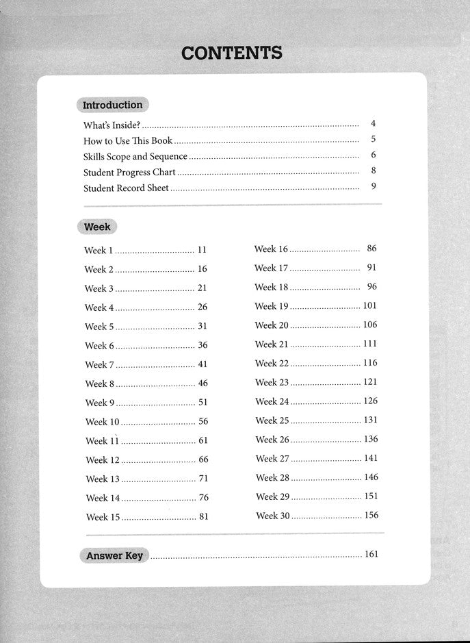 Daily Fundamentals, Grade 1