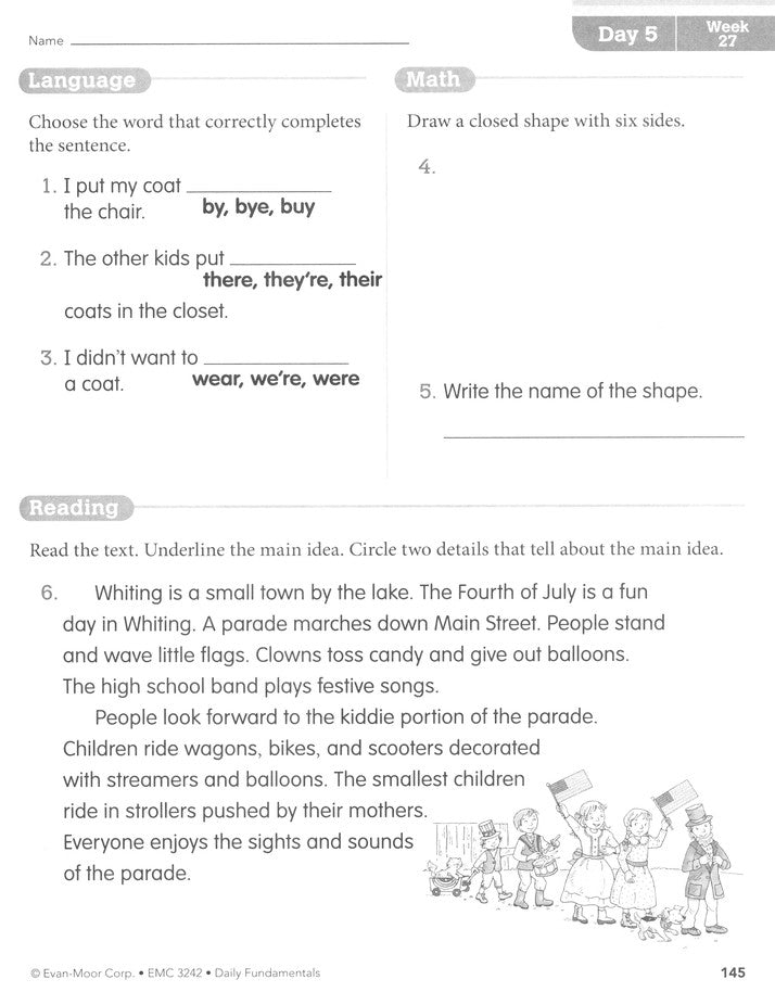 Daily Fundamentals, Grade 2