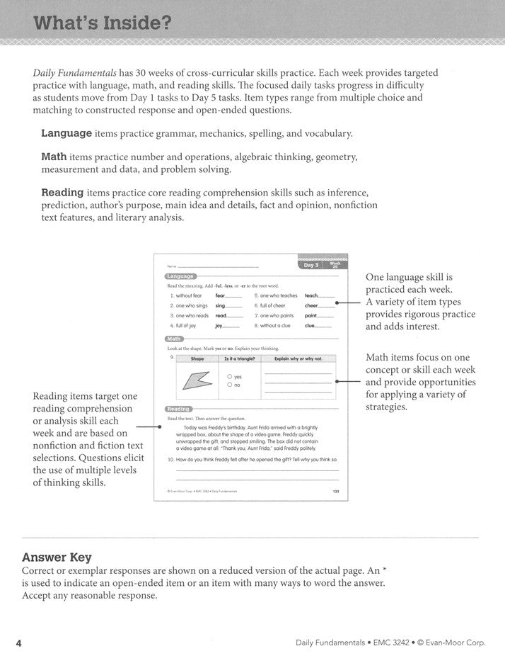 Daily Fundamentals, Grade 2