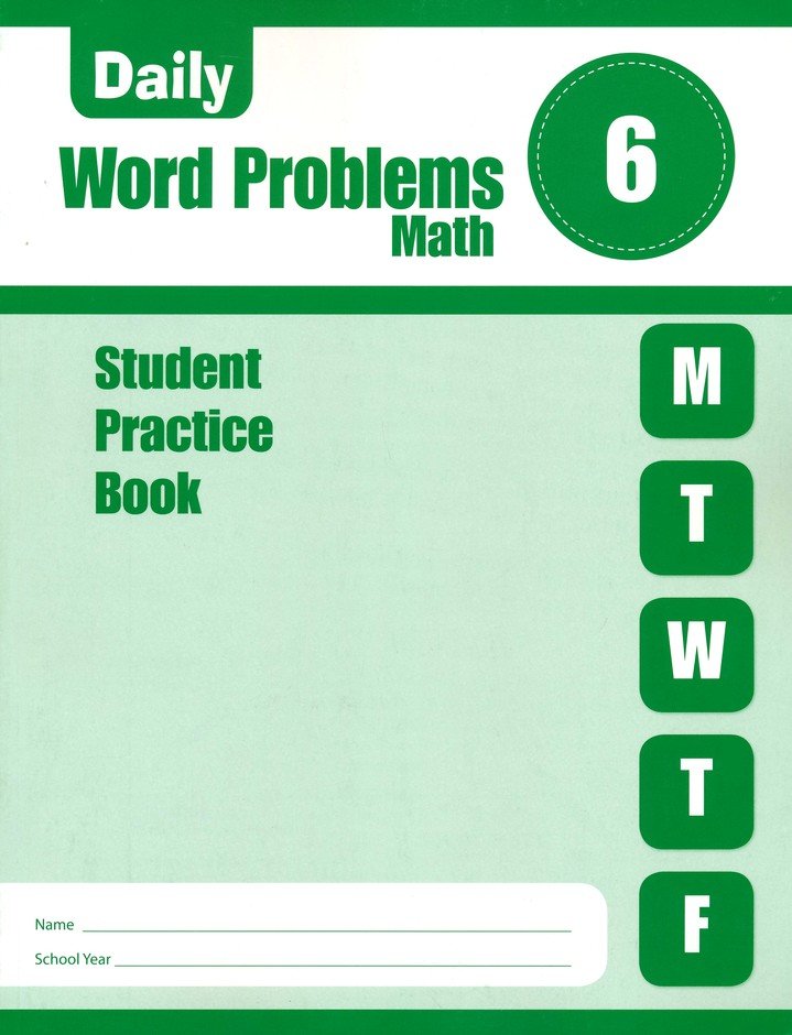 Daily Word Problems, Grade 6 Student Workbook