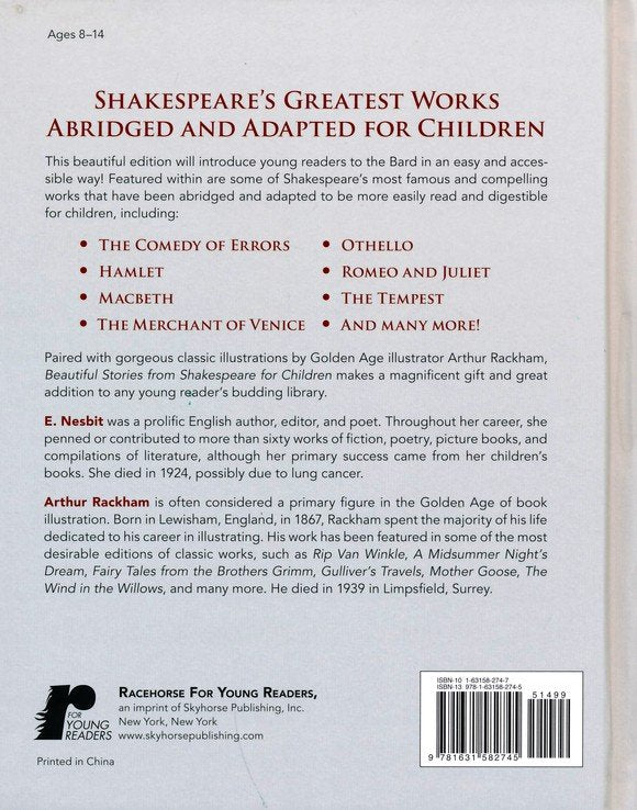 Beautiful Stories from Shakespeare for Children