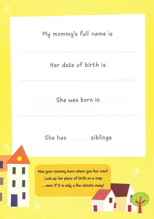 My Mommy and Me: A Keepsake Activity Book