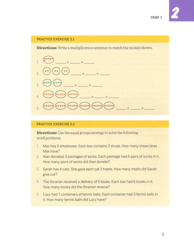 Multiplication Workbook for Grades 3, 4, and 5: 100+ Simple Exercises and Drills to Improve Multiplication