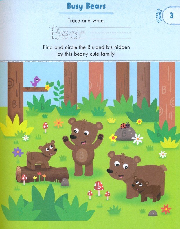 Kindergarten Activity Book: Zoo Animals: 75 Games to Practice Early Reading, Writing, and Math Skills