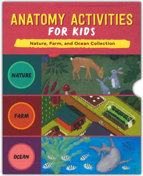 The Anatomy Collection for Kids Box Set: Nature, Farm, and Ocean Collection