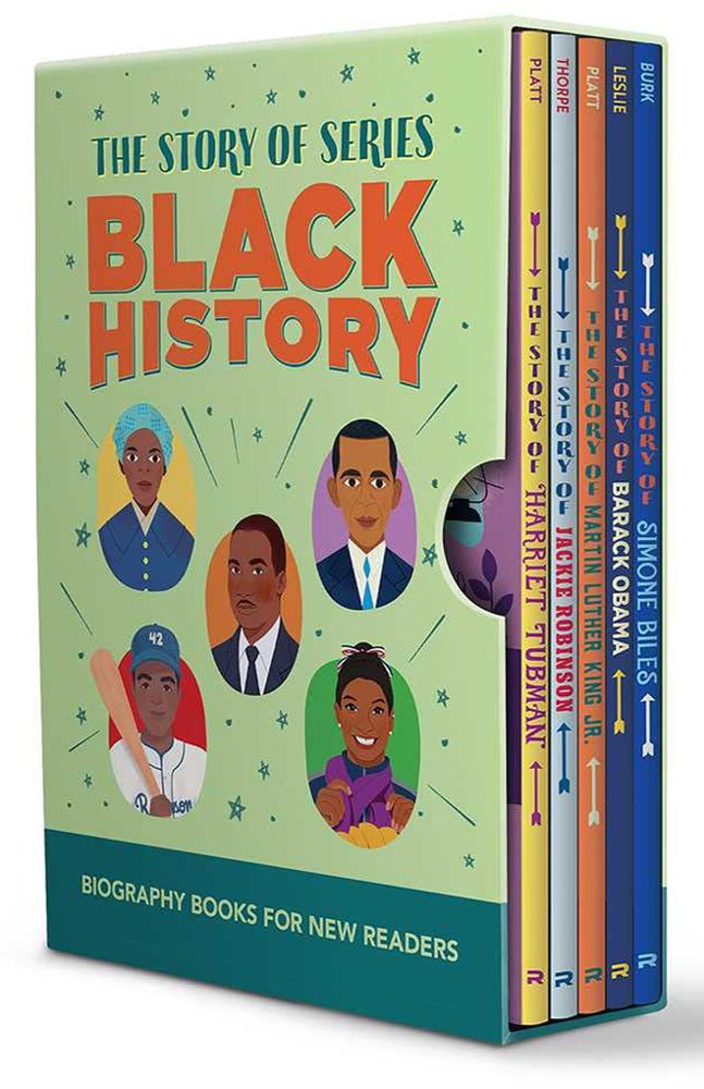 The Story of Black History Box Set: Biography Books for New Readers